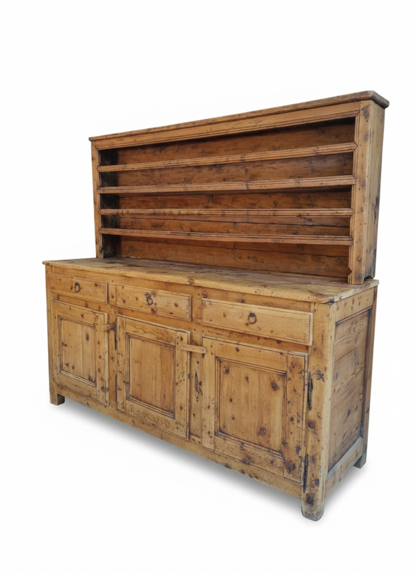 Buffet, vaisselier en bois massif