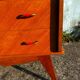 Commode vintage pieds compas.