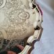 Silver-plated service tray English