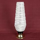 Mid Century Modern lamp French c 1960s see chandelier with the same glassware