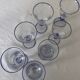 Lot de 7 verres à pied Paco Rabanne