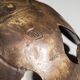 Solid brass decorated fruitbowl