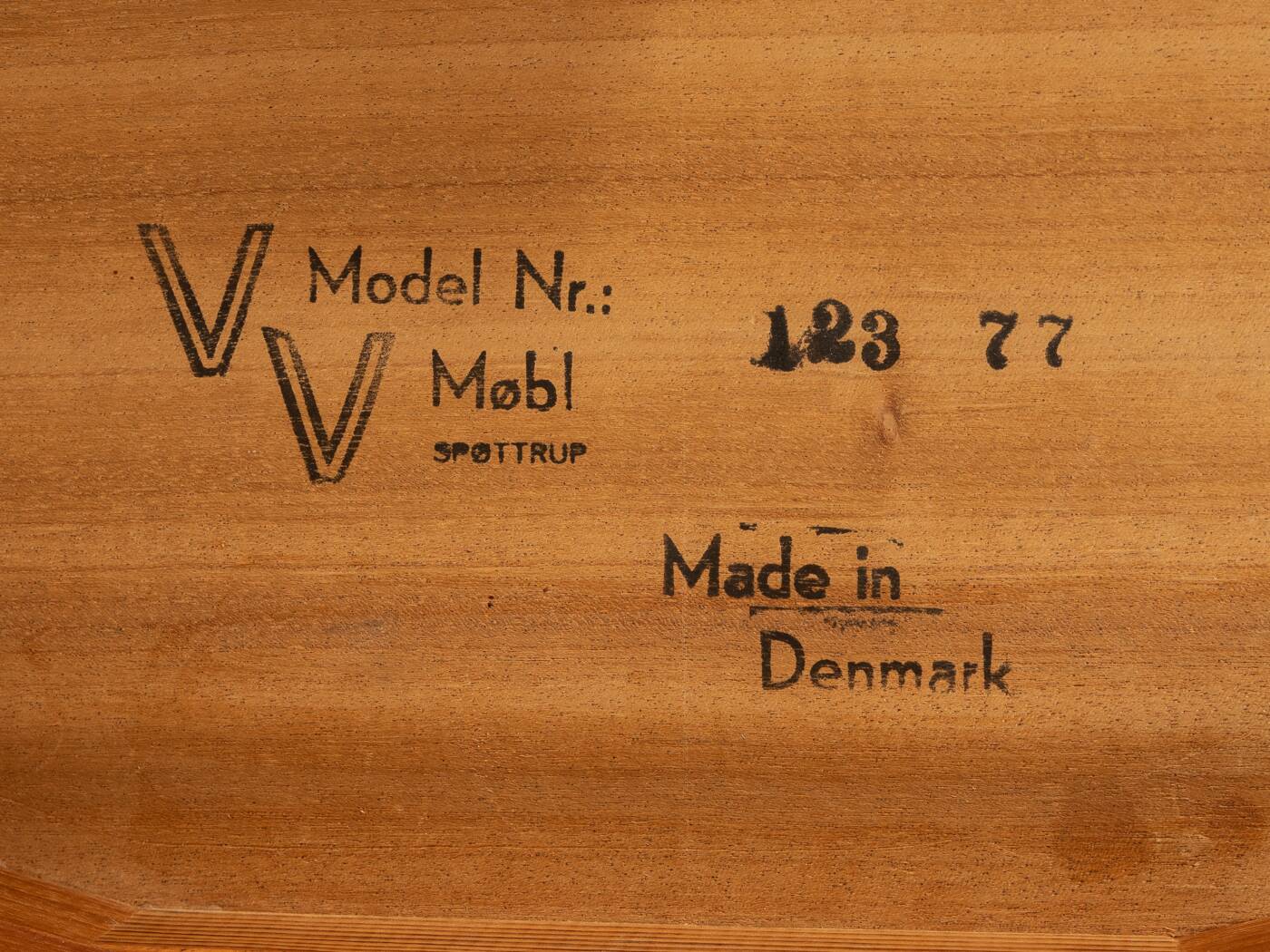 1960s Coffee table, VV Møbler Spøttrup