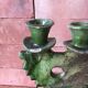 Tamegroute pottery candle holder