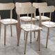 Series of 5 vintage chairs/antique bistro
