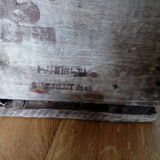 Bottles in wooden box