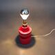 Lampe en bois moderniste 1940/1950.