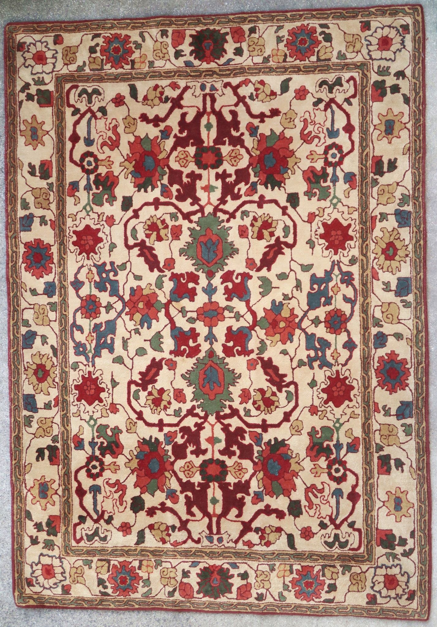 French rug Lys de France 1950 235x167cm