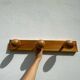 Maison Regain 1980 wooden wall coat rack