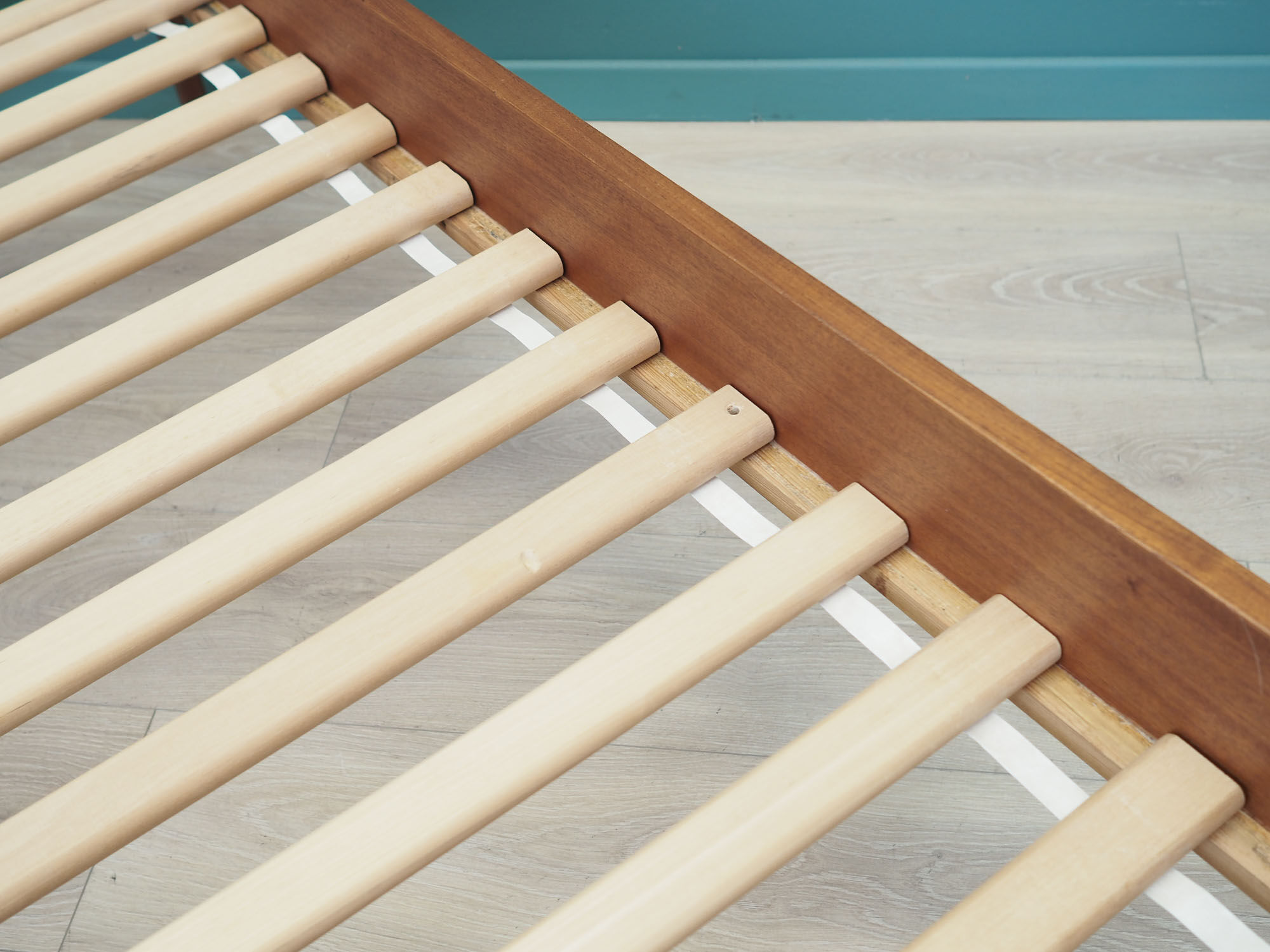 Teak bed, Danish design, 70's, Denmark