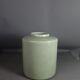 Pot or vase in cracked porcelain celadon Japan vintage 50/60s.