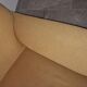 Midcentury italian large curved sofa, 1950s