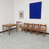 Pine table and “hongisto” chairs Ilmari Tapiovaara