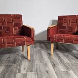 Fauteuils Tatra, lot de 2