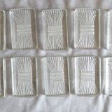 10 Lalique knife rests