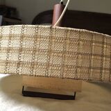 Scandinavian teak pendant light from the 60s/70s vintage