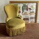Fauteuils crapaud vintage