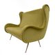 Canapé en velours moderne du milieu du siècle attribué à Marco Zanuso, Senior, Italie, années 1950