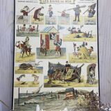 Vintage board "Les bains de mer"