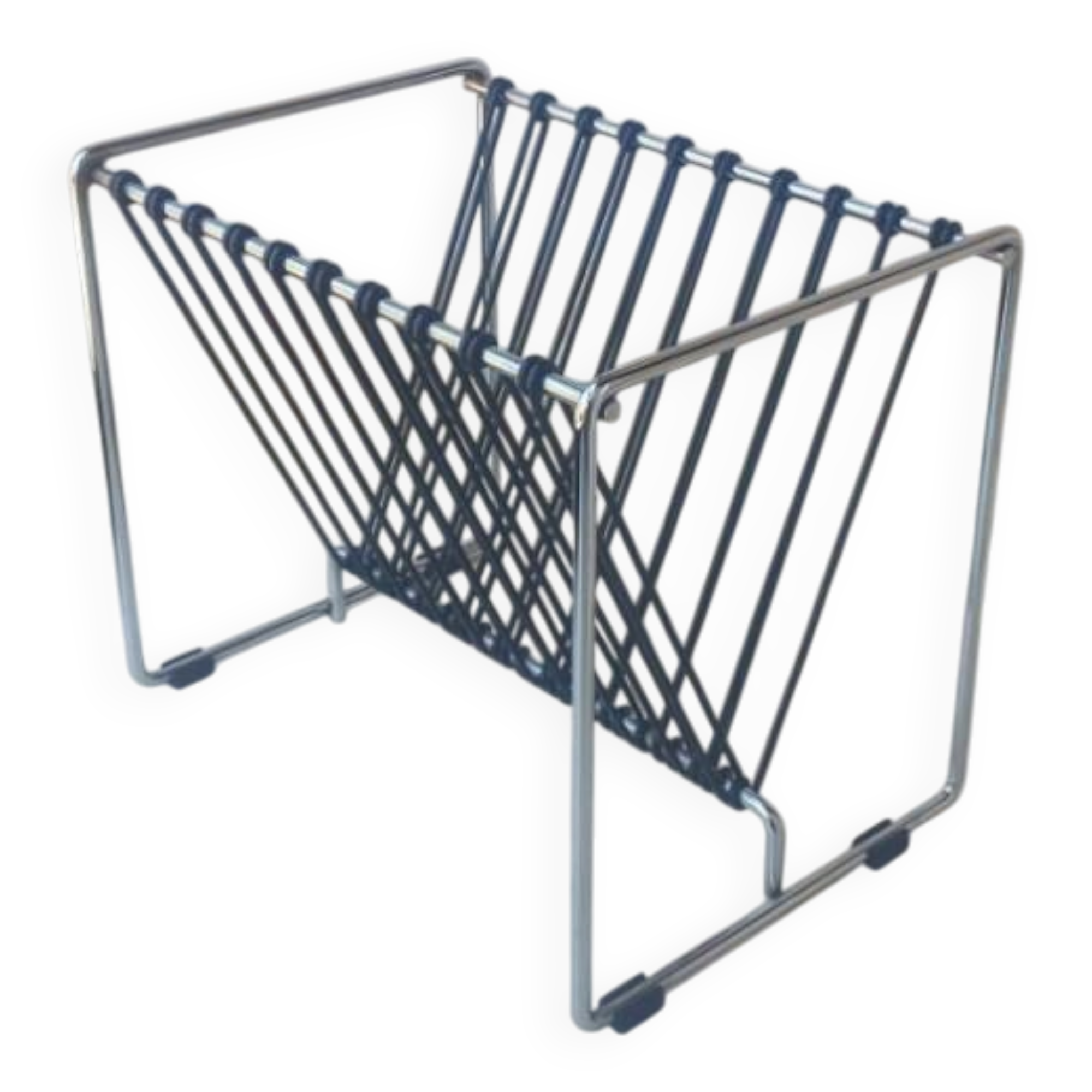 Modernist magazine rack