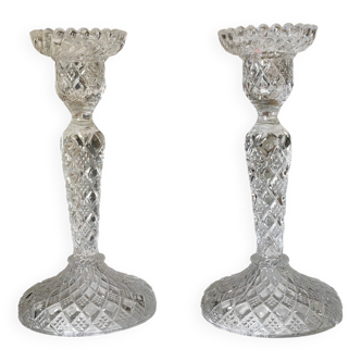 Pair of antique candlesticks