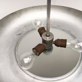 Mid-century Art Deco glass pendant light