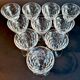 Set of 6 cut crystal glasses, Baccarat Brindisi model.