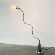 Postmodern Italian floor lamp by Andrea Bastianello for Disegnoluce, 1980s.
