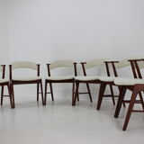 6 chairs in sheepskin fabric upholstery denmark
