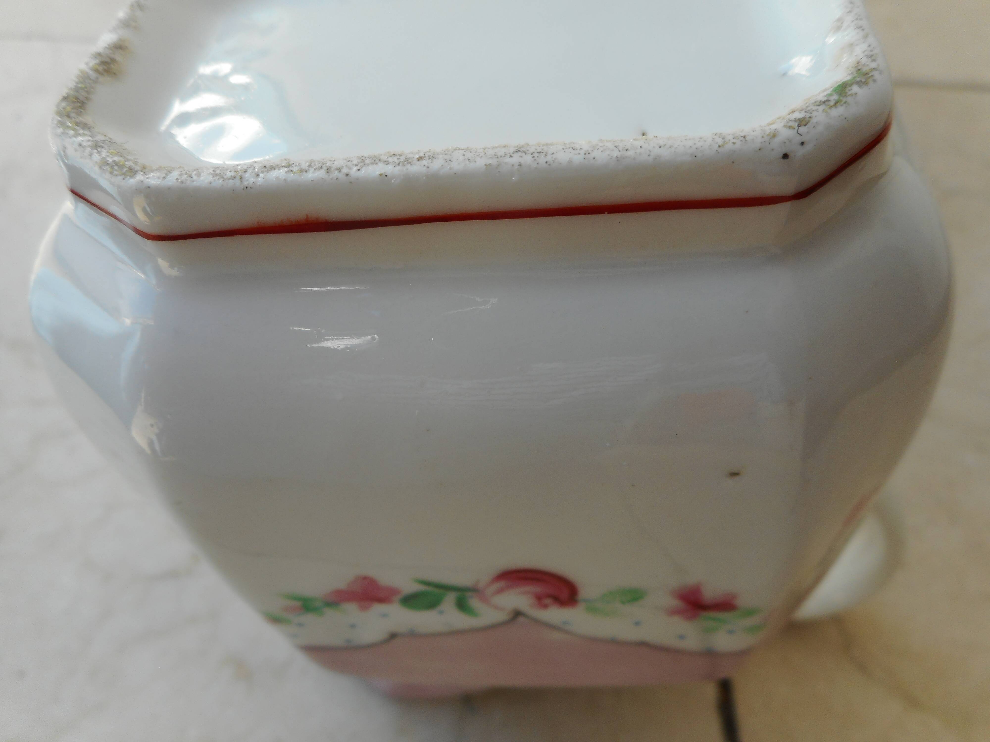 Ancient porcelain pitcher