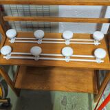 Vintage metal coat rack