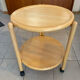 Lazy Susan bar cart