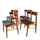 4 chaises Farstrup modèle 206