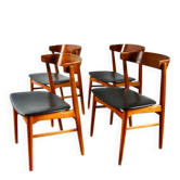 4 Farstrup chairs model 206
