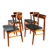 4 chaises Farstrup modèle 206