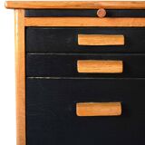 1960s desk with black details