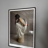 Kinfolk x alium archive art print dans cadre en chêne foncé et verre de haute qualité