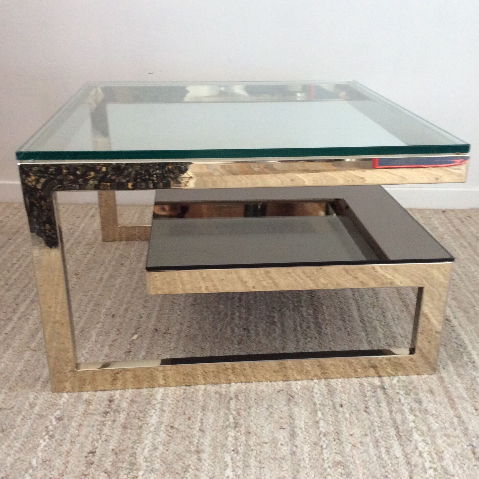 Belgochrom 23 CT coffee table from the 70s