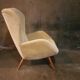 Rare year 50 Wing chair Bergère Chair of Ernst Max Jahn