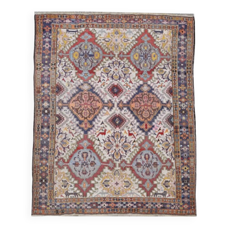 Handmade Kilim Sumak rug: 2.95 x 1.85 meters. Quality: wool. Origin: Iran.