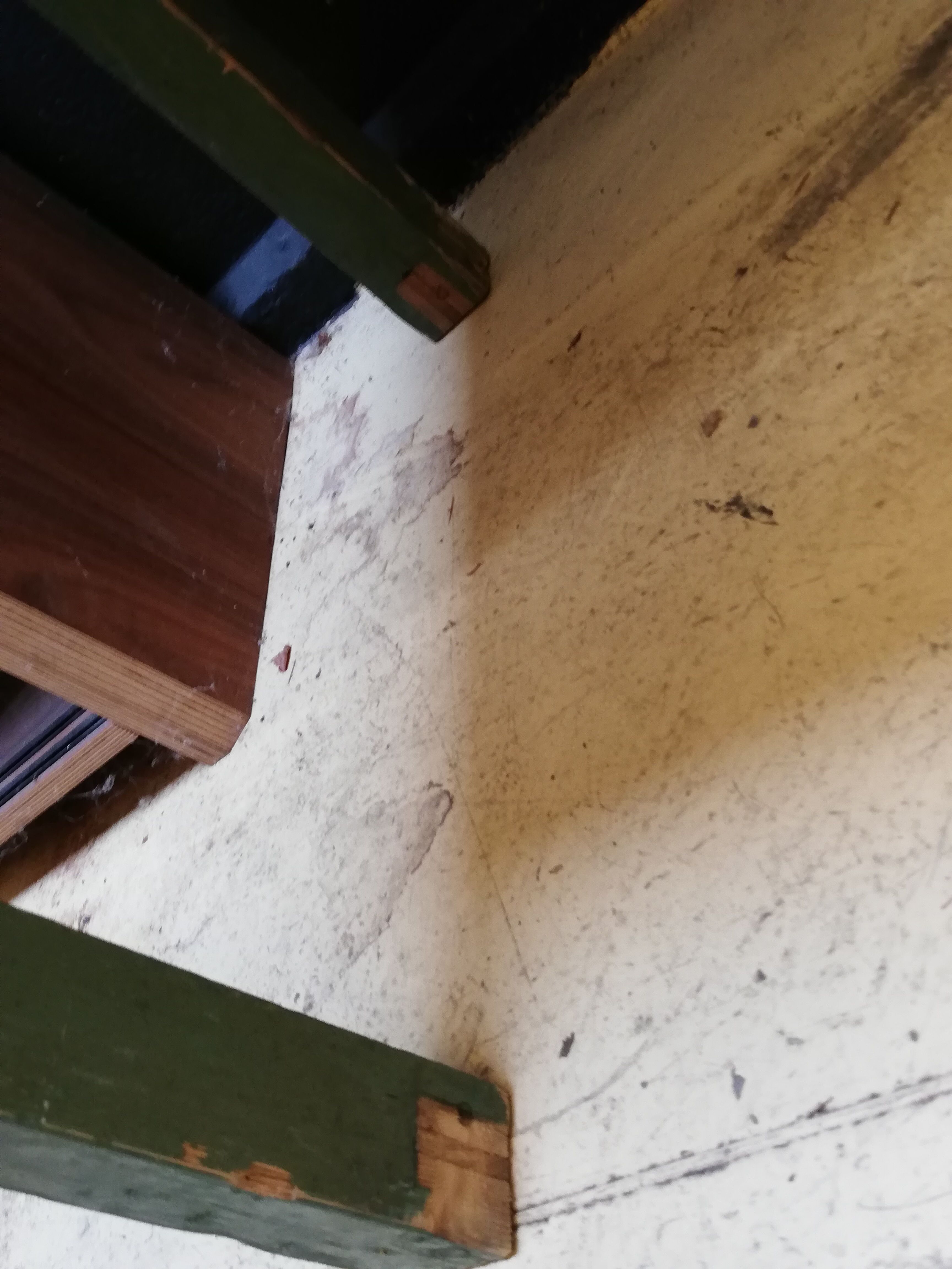 Old draper table 8/10 people, 2,70m