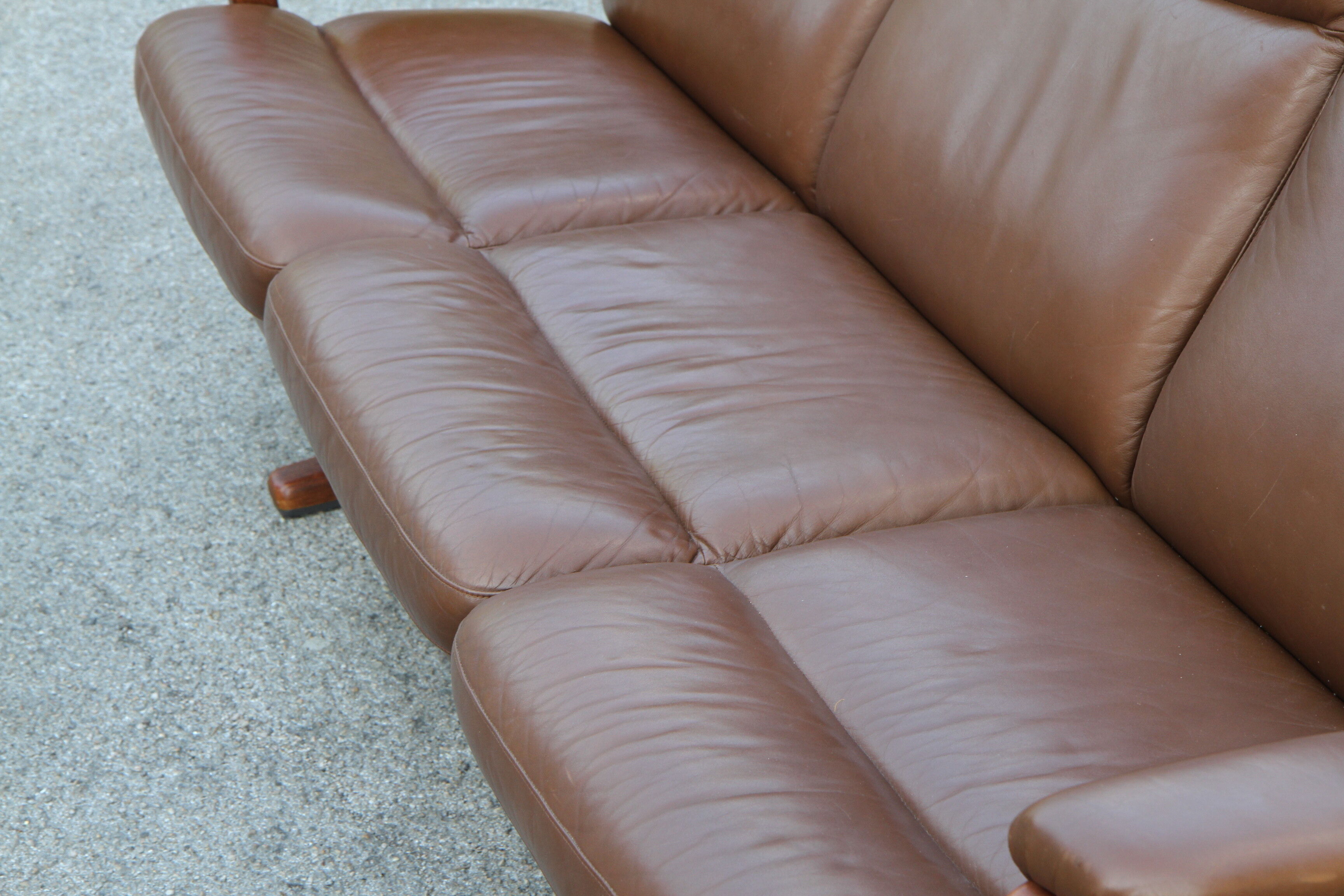Leather sofa 1950