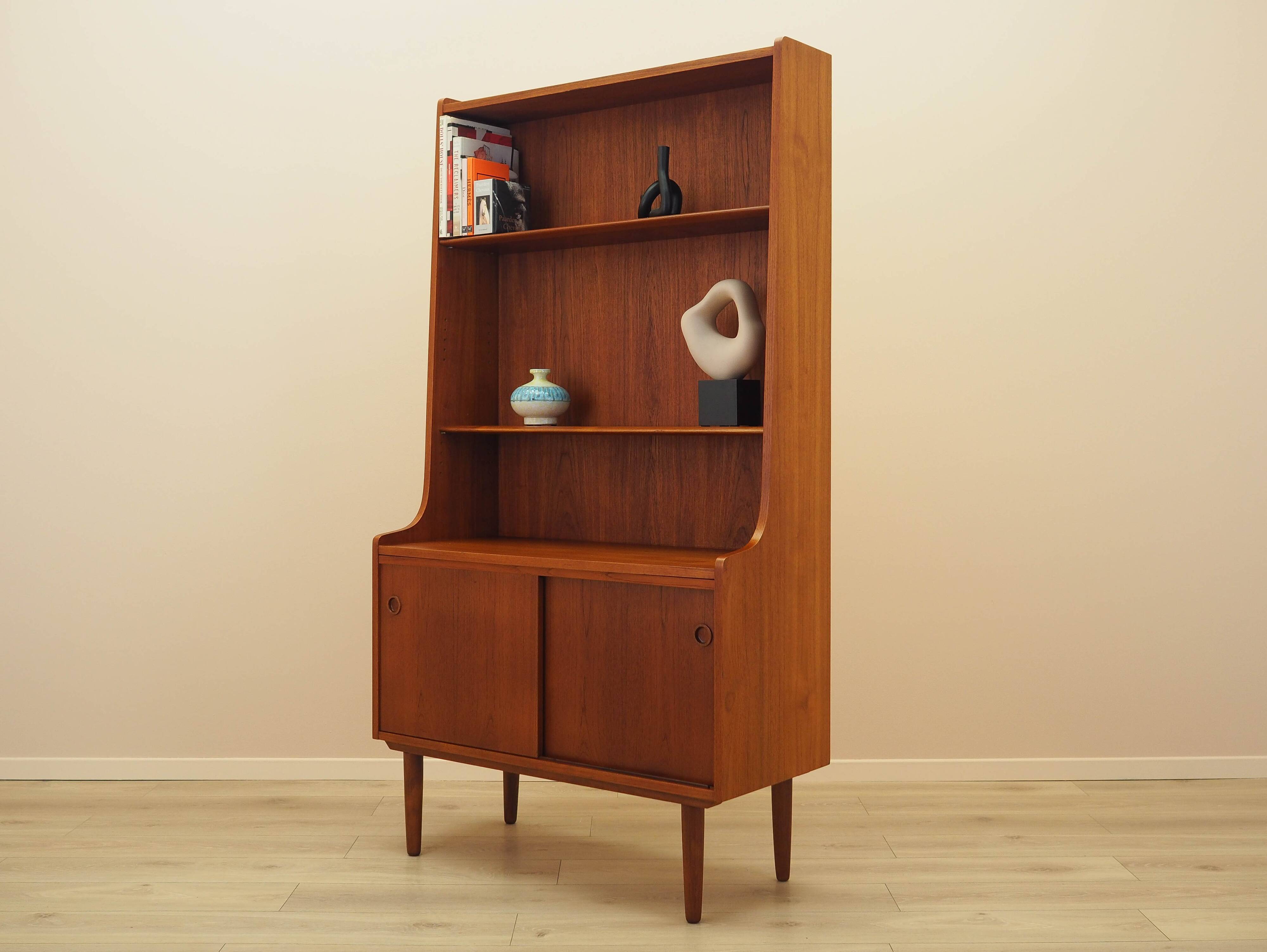 Teak bookcase, Danish design, 1970s, designer: Johannes Sorth