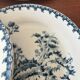 Set of 6 antique dessert plates Gien model Thistle Terre de Feu