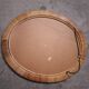 Miroir en rotin vintage