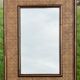 Vintage mirror, bamboo, caning and rattan, circa 1960s