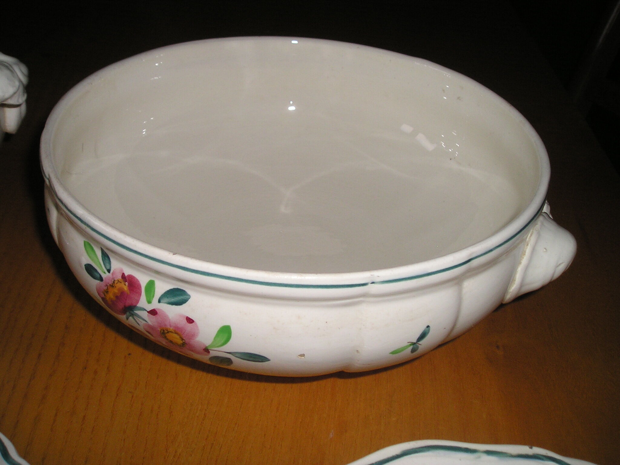 Table service 6 people Sarreguemines model "amazonas" 14 pieces