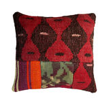 Housse de coussin kilim turc vintage 40 x 40 cm