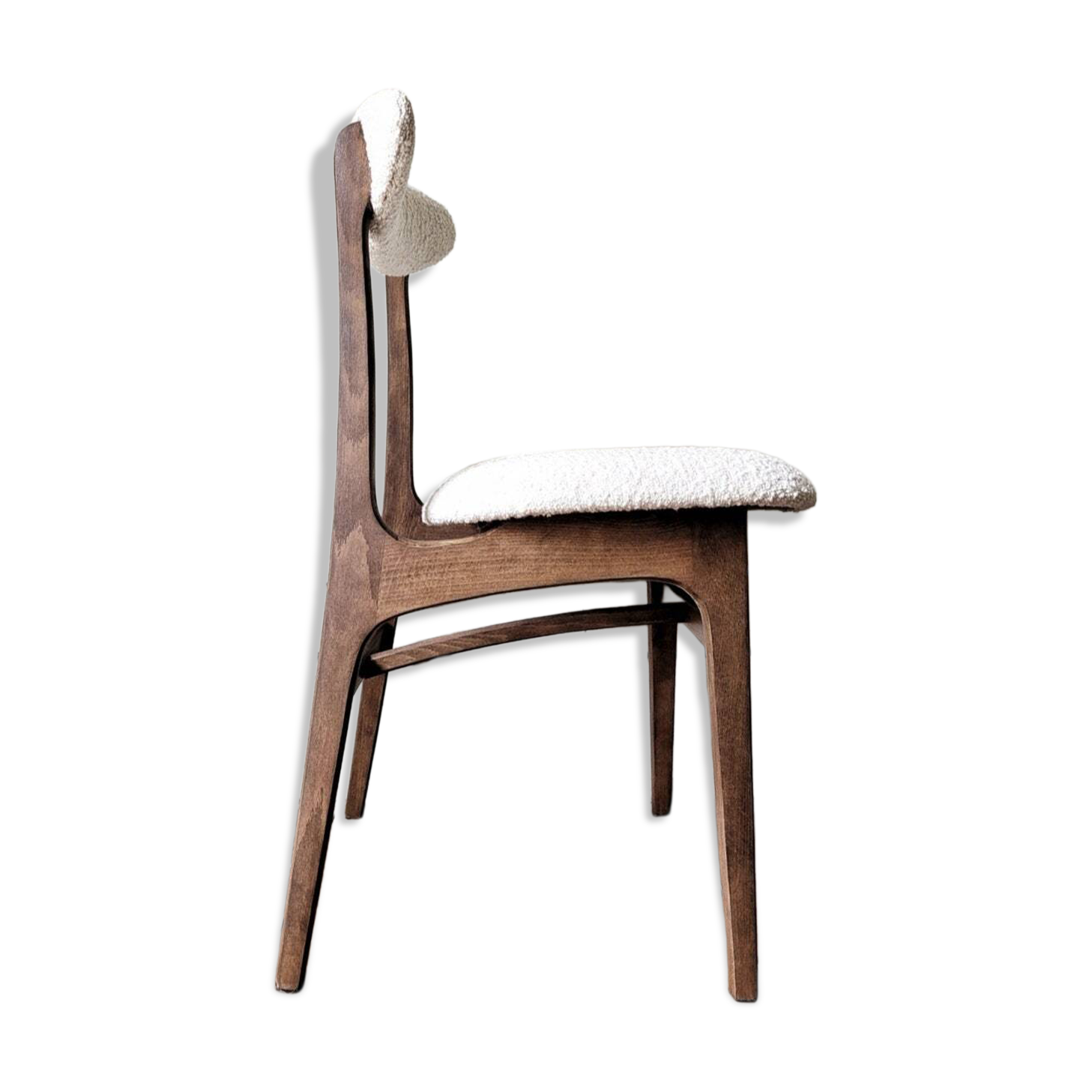 Vintage Polish dining chair style 200-190, by R. Hałas PRL