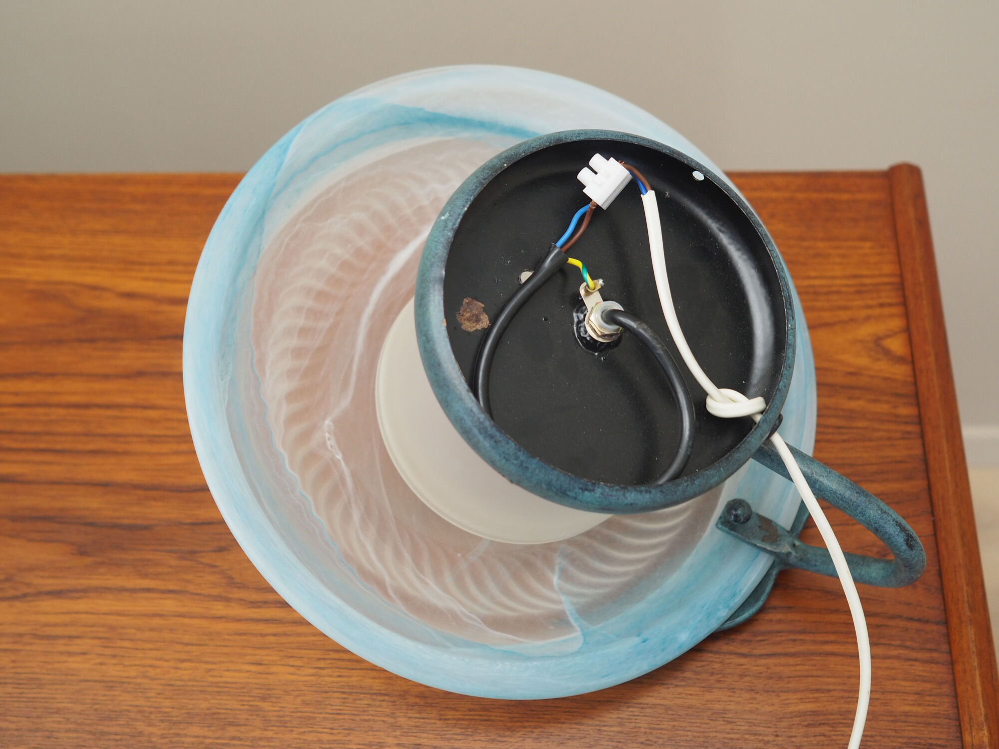 Lampe de chevet, design danois, années 1970, fabriquée au Danemark
